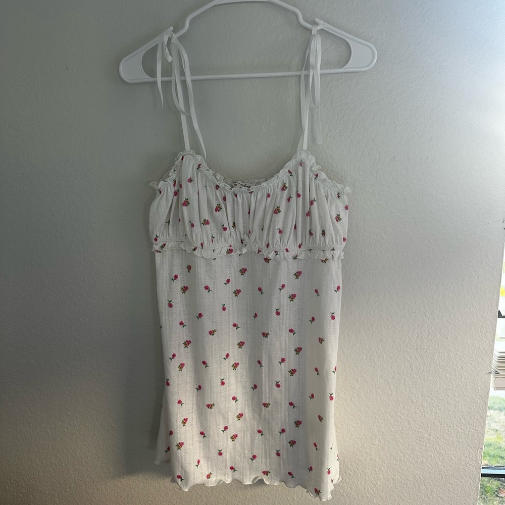 For Love and Lemons mini floral dress Worn once